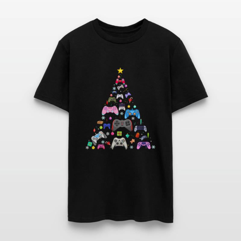 Gamer Video Game Lover Family Matching Xmas Tree