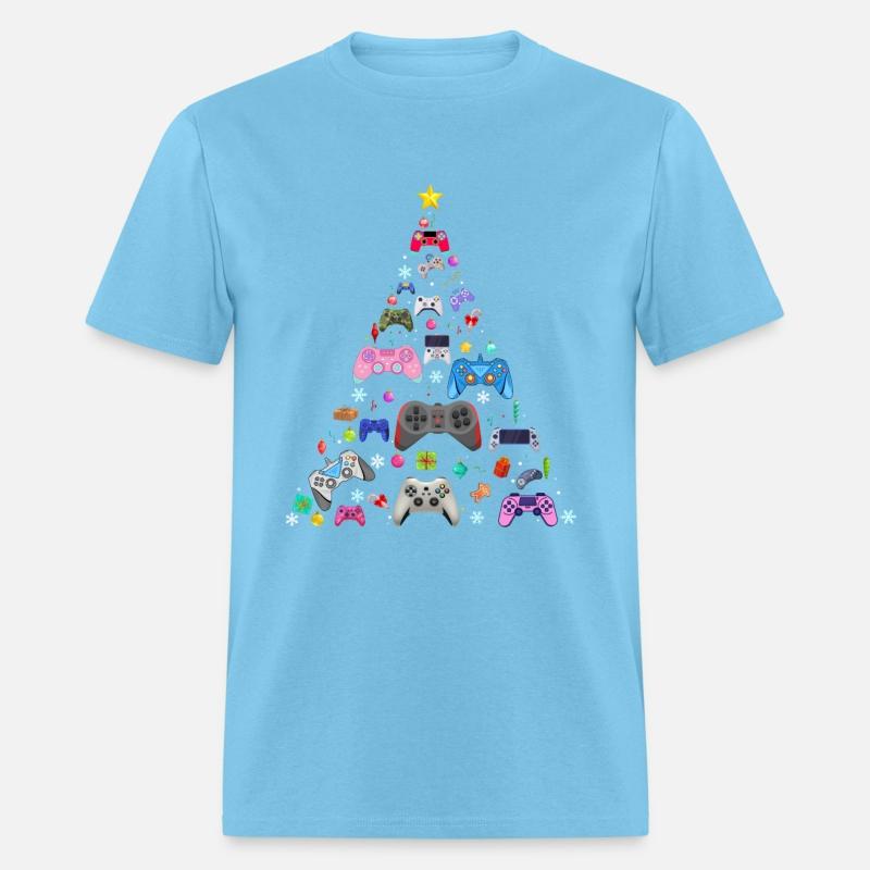 Gamer Video Game Lover Family Matching Xmas Tree