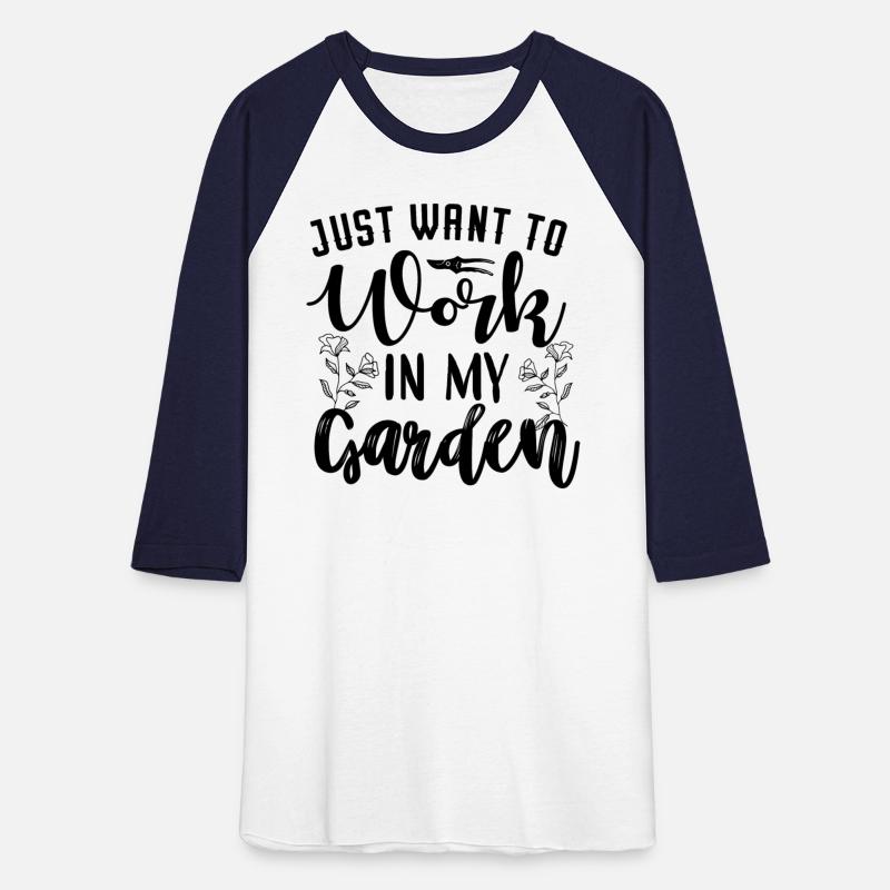 Gardener In The Garden Amateur Gardener Cares For