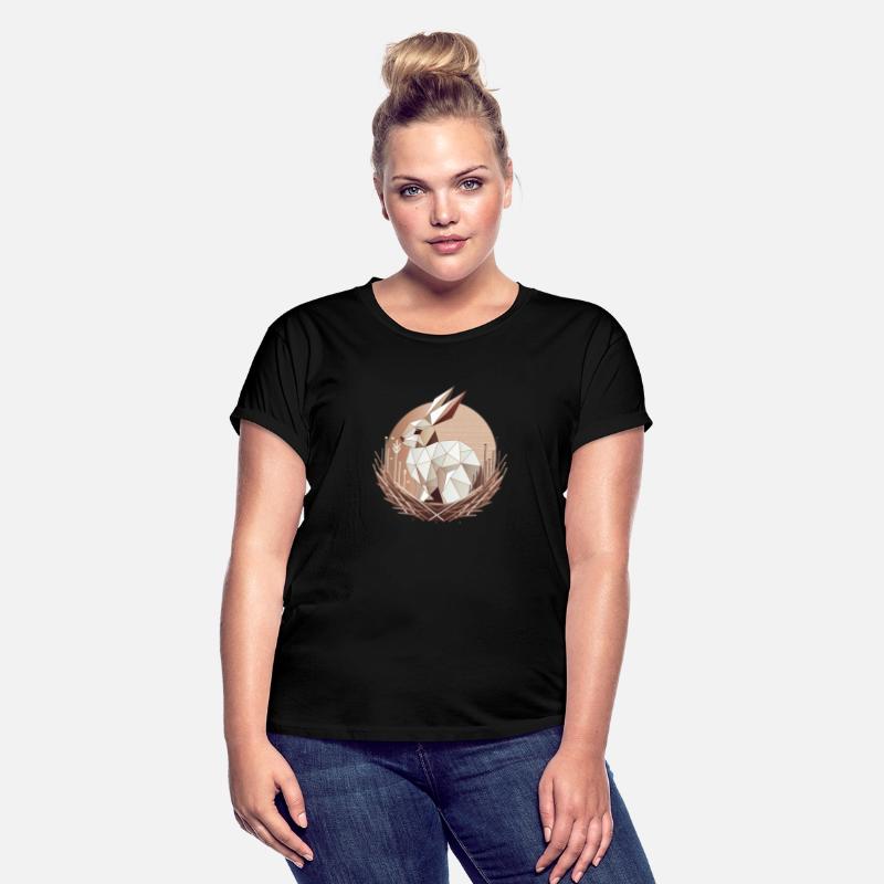 Geometric Bunny in a Nest – Stylish Easter Design