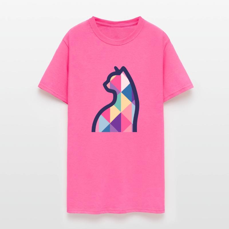 Geometric Grace: The Abstract Cat