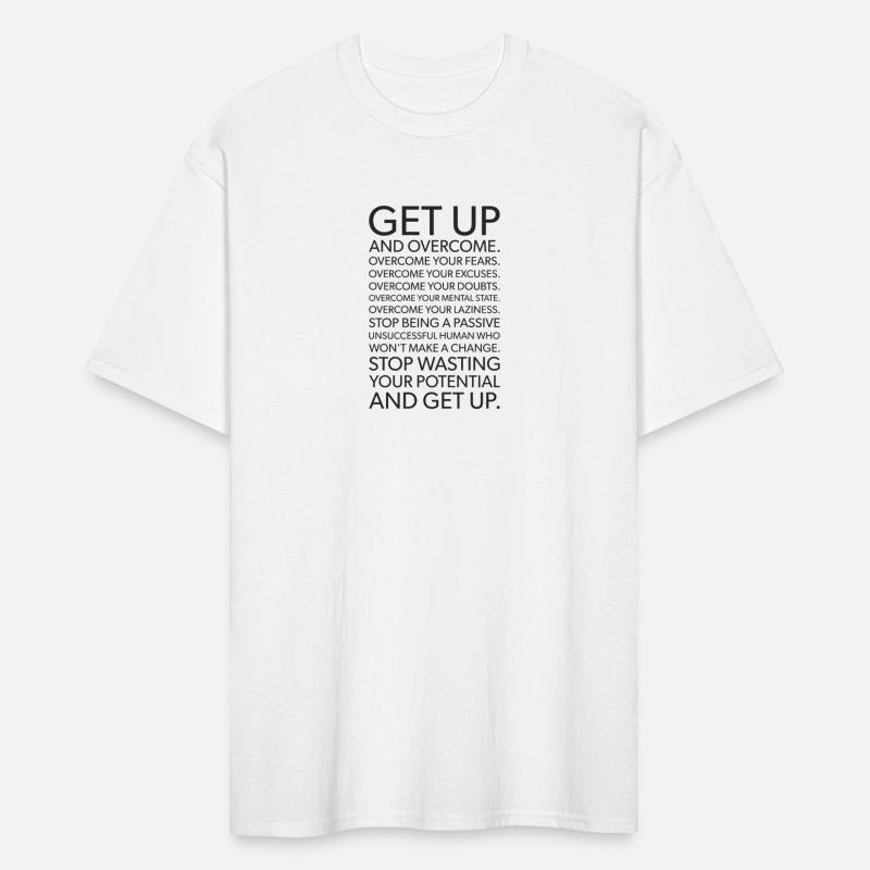 get up and overcome your excuses