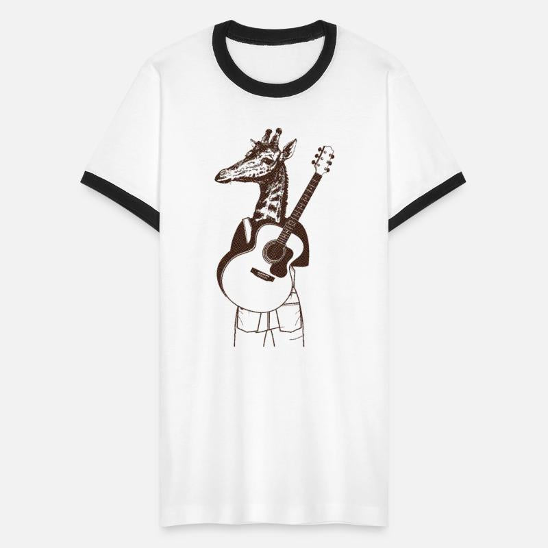 Giraffe Playing Guitar