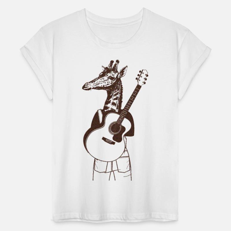Giraffe Playing Guitar