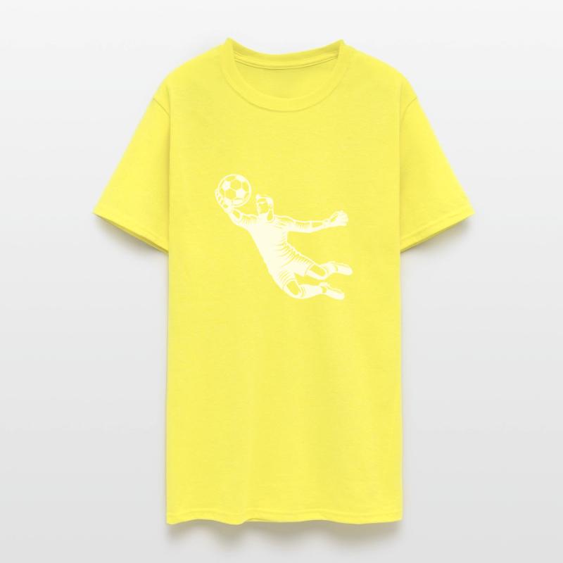 Goalkeeper Saves Spectacular Shot In Soccer