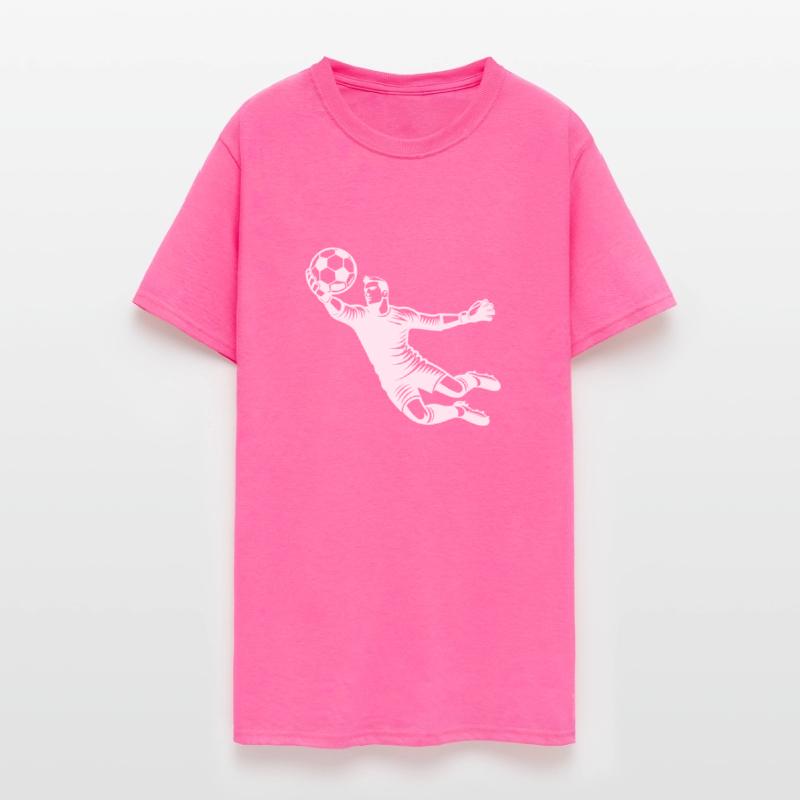 Goalkeeper Saves Spectacular Shot In Soccer