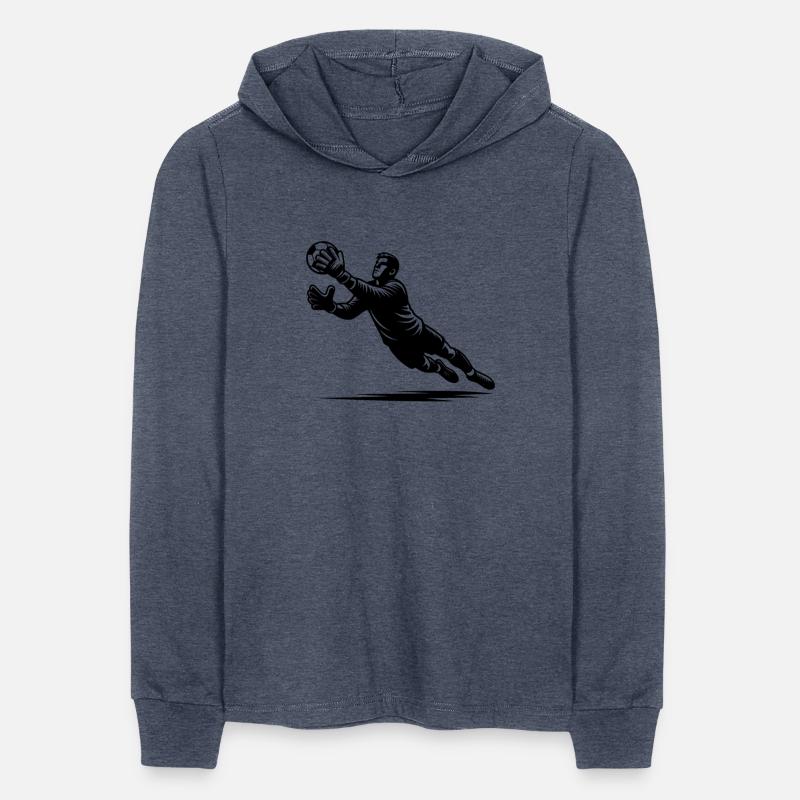 Goalkeeper With Strong Reflexes In Full Defensive