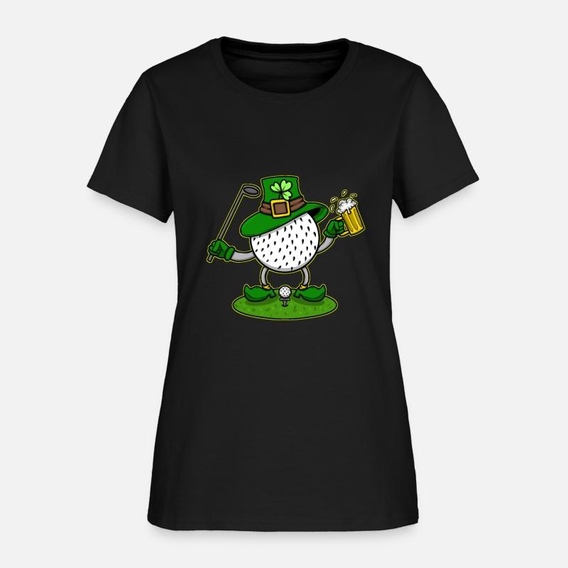 Golf Player Golf Ball With Aviator Cap Golf Court