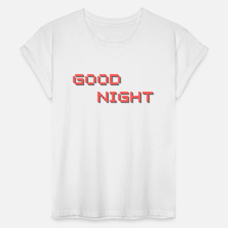 good night pixel logo