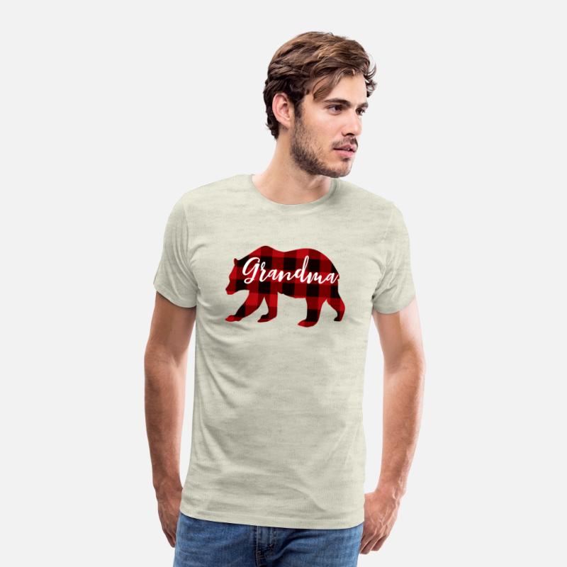 Grandma Bear Grandma Plaid