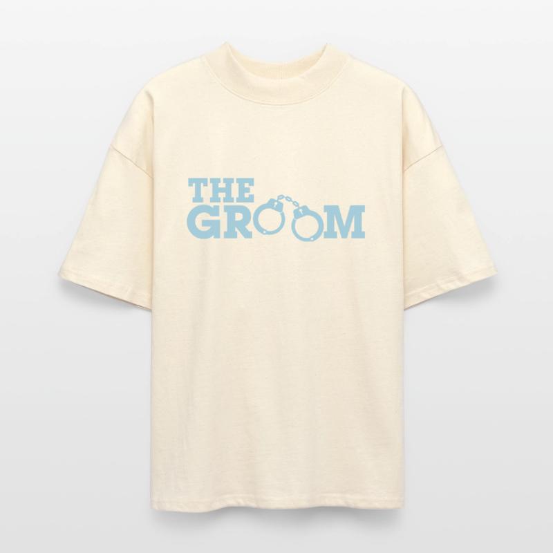 Groom in handcuffs - vector design