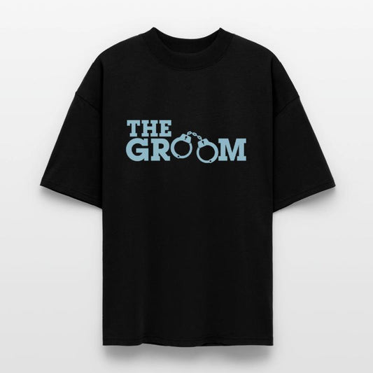 Groom in handcuffs - vector design