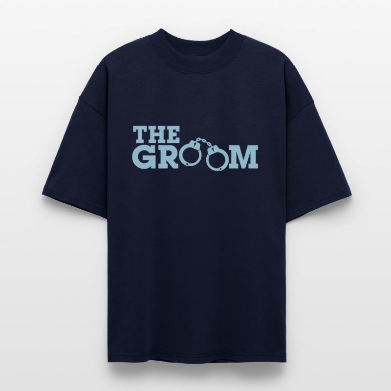 Groom in handcuffs - vector design