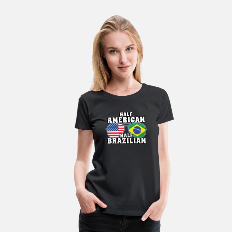 Half American Half Brazilian
