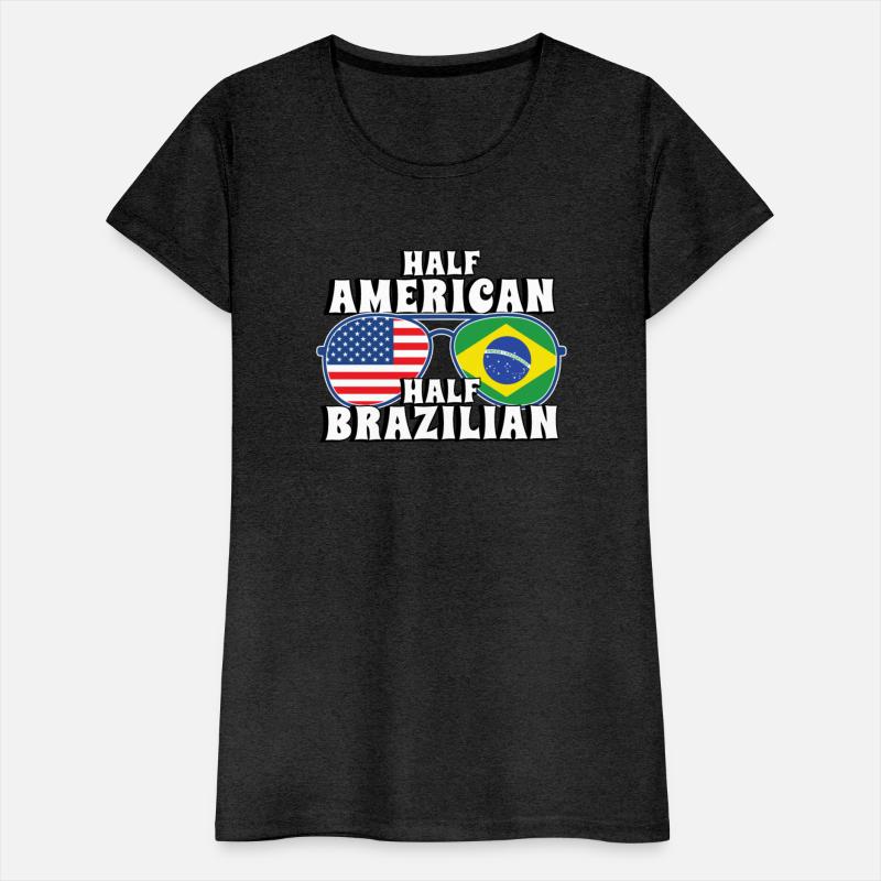 Half American Half Brazilian