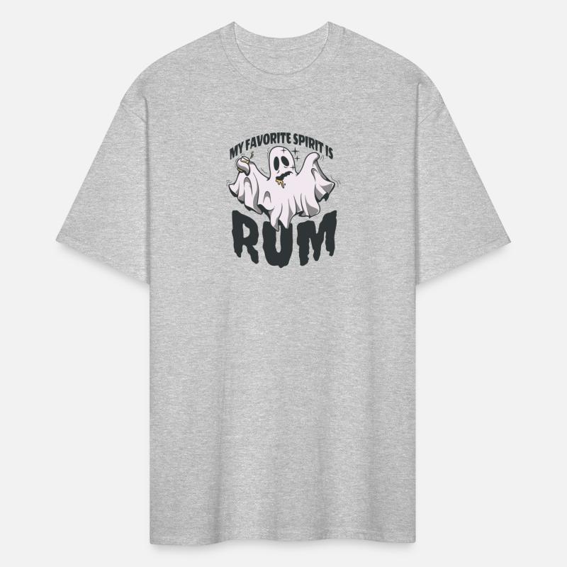 Halloween Party Ghost Drinking Rum Alcohol