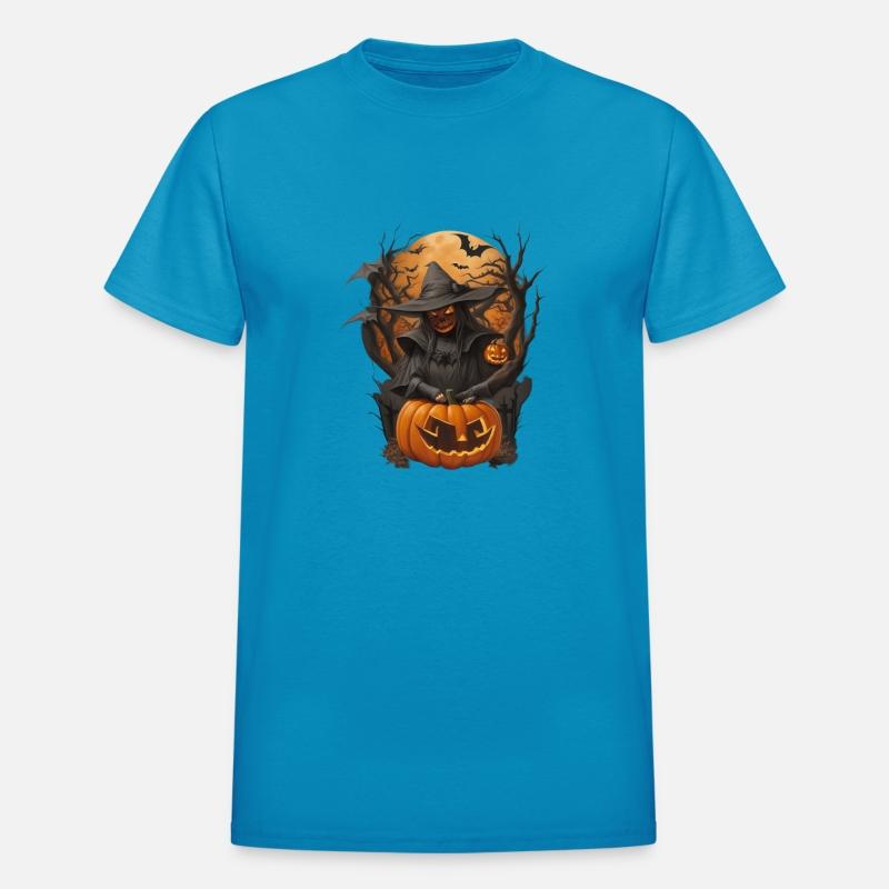 Halloween Pumpkin & Witch