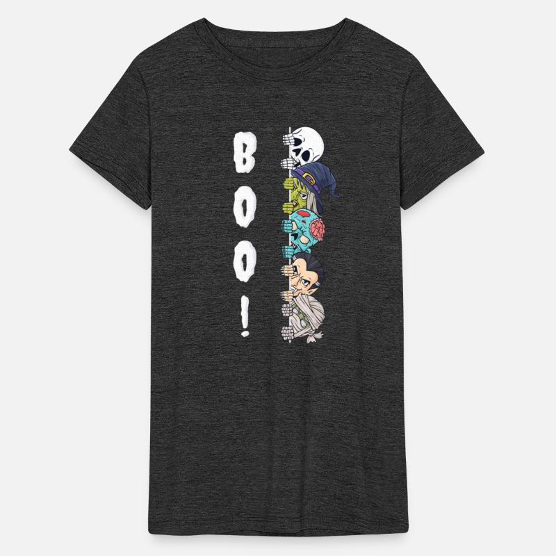 Halloween Skeleton Witch Peeking Zombie Mummy Kids