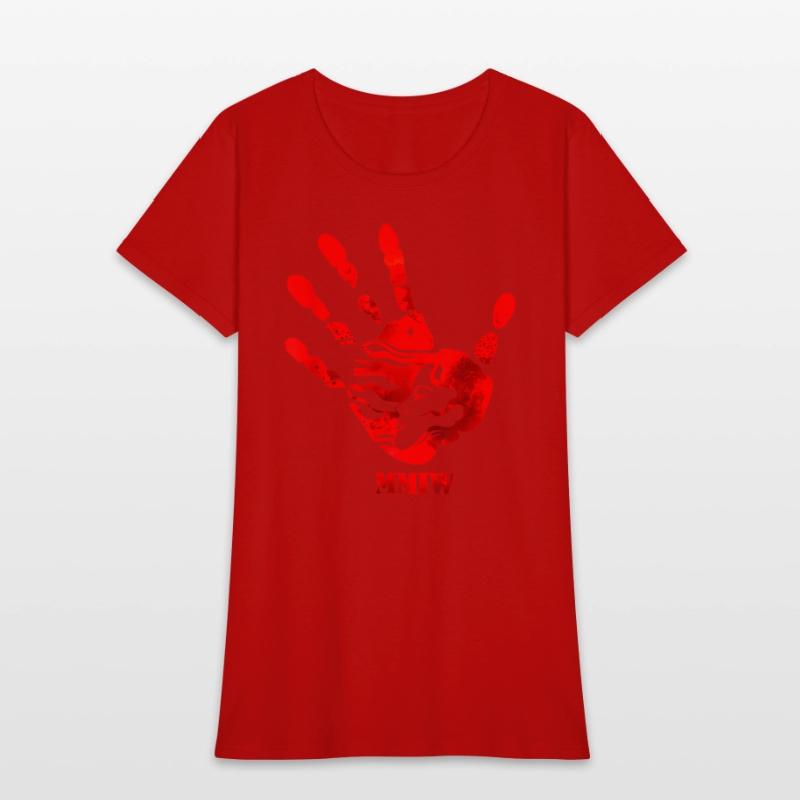 Hand Red Mmiw