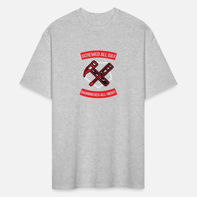 Handyman work saw tool hammer build joke