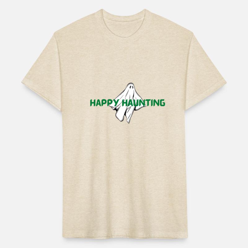 Happy Haunting with a creepy ghost