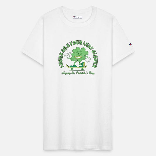 Happy St Patricks Day Lucky As A Four Leaf Clover