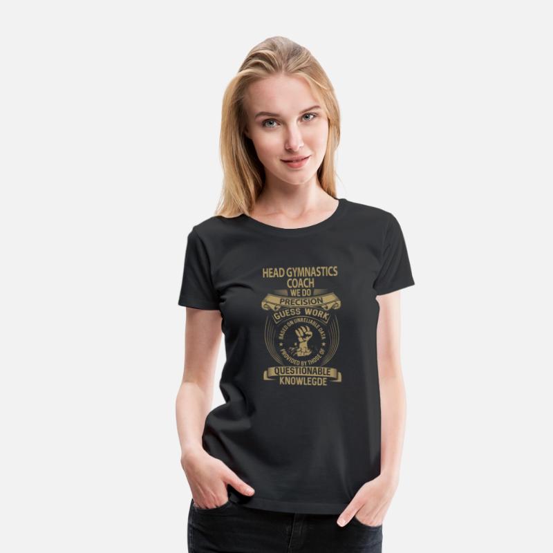 Head Gymnastics Coach T Shirt - We Do Precision Gi