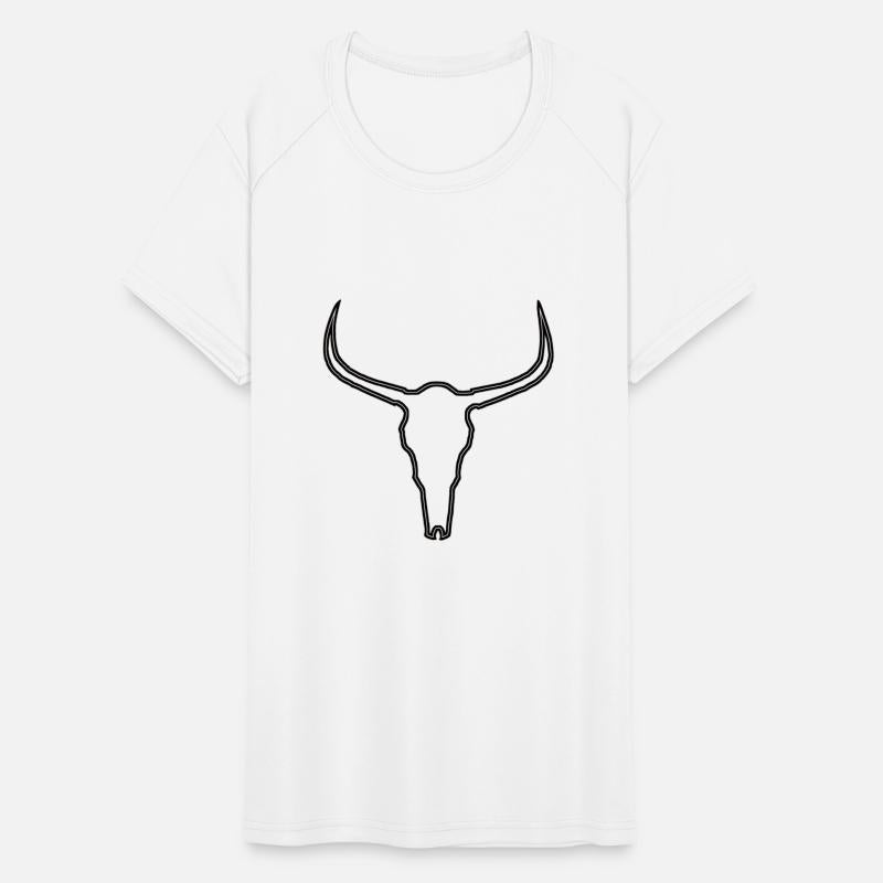 head skull with horn