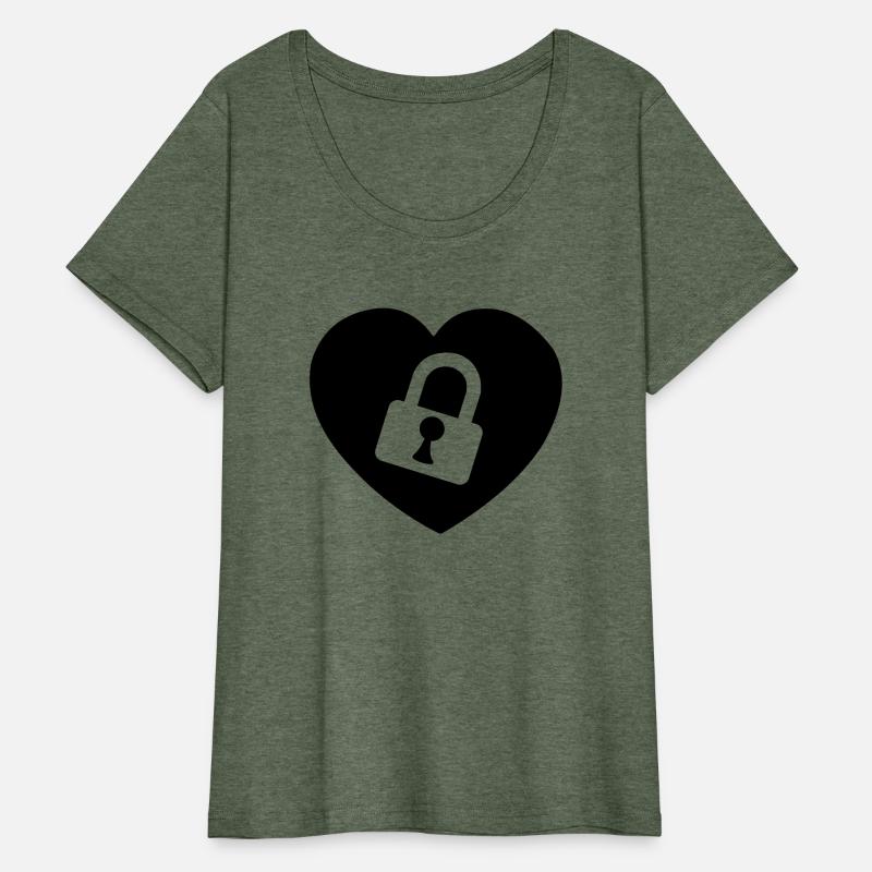 Heart with lock