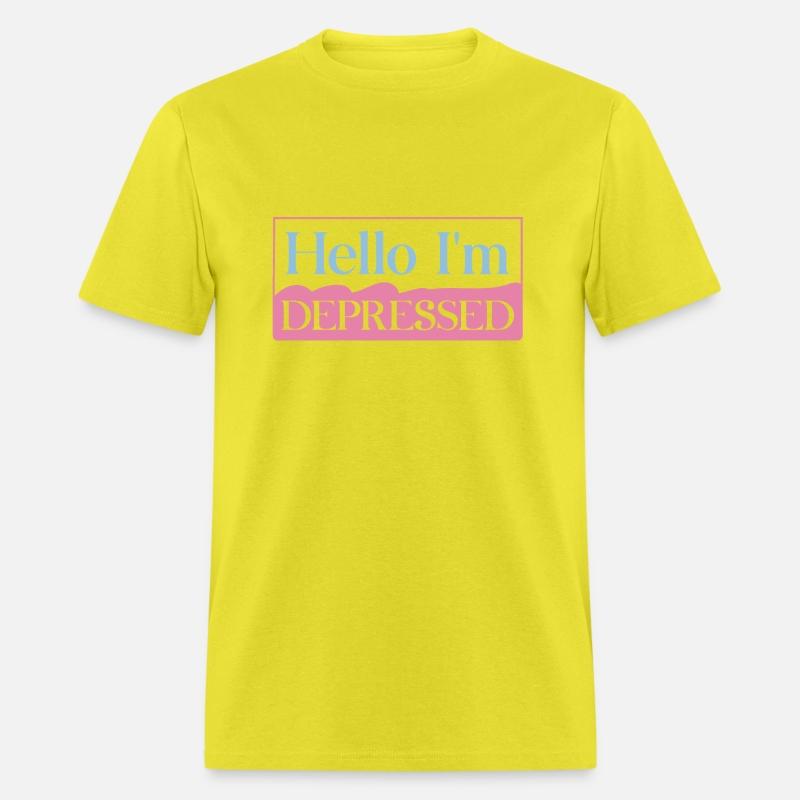 Hello Im Depressed Funny quotes