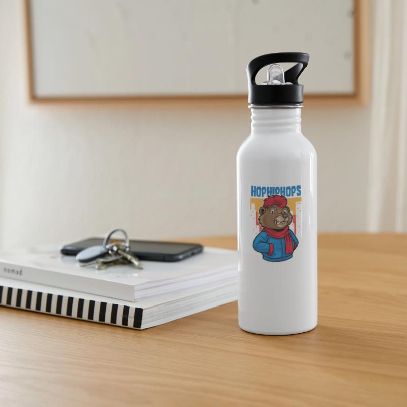 Hip Hop Bear Bear Funky Urban Cartoon Illustration