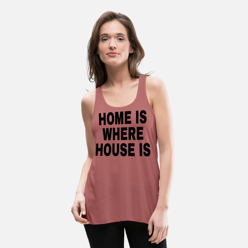 HOME IS WHERE HOUSE IS BLACK FONTS
