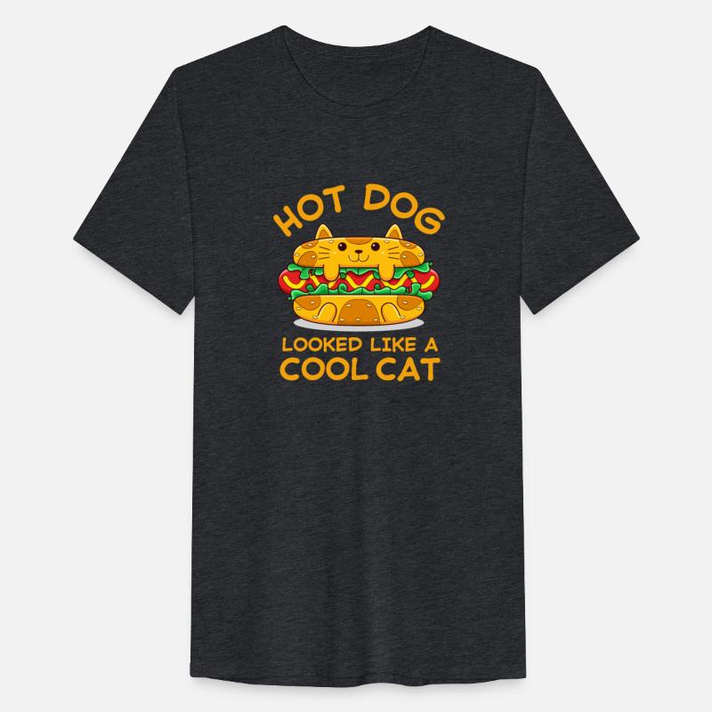 Hot Dog Looked Like A Cool Cat Funny Fast Food Pet