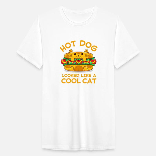 Hot Dog Looked Like A Cool Cat Funny Fast Food Pet