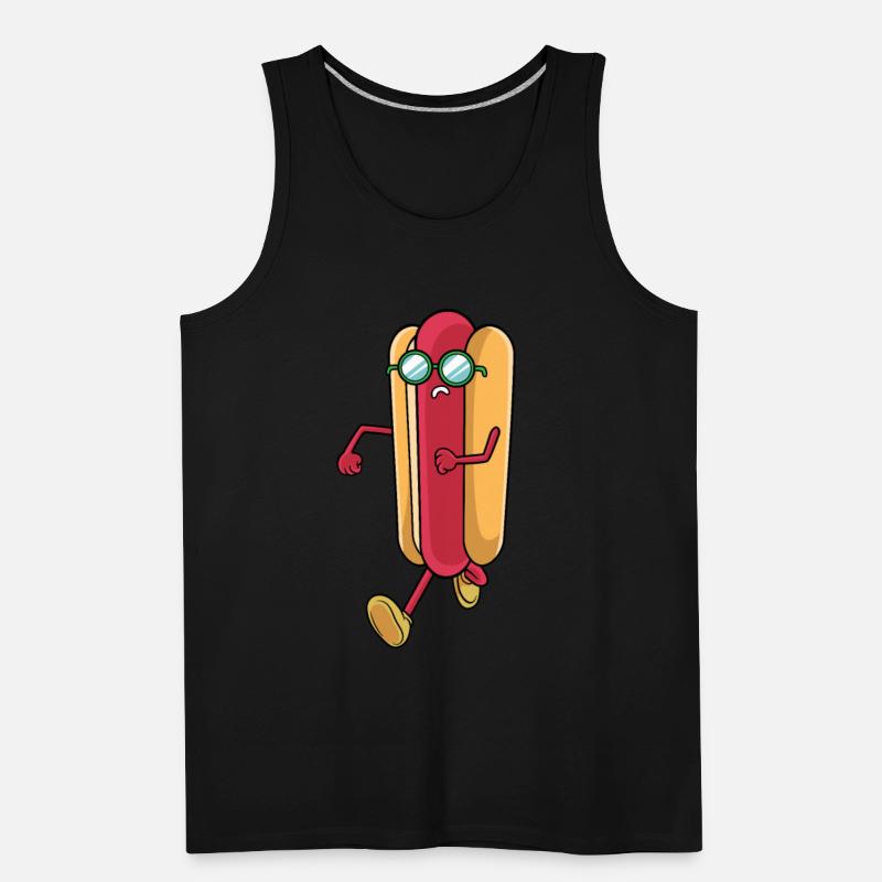 Hot Dog Sausage Sausage Race Running Glasses