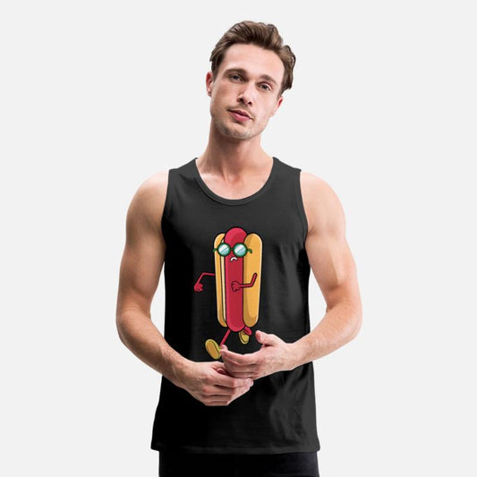 Hot Dog Sausage Sausage Race Running Glasses