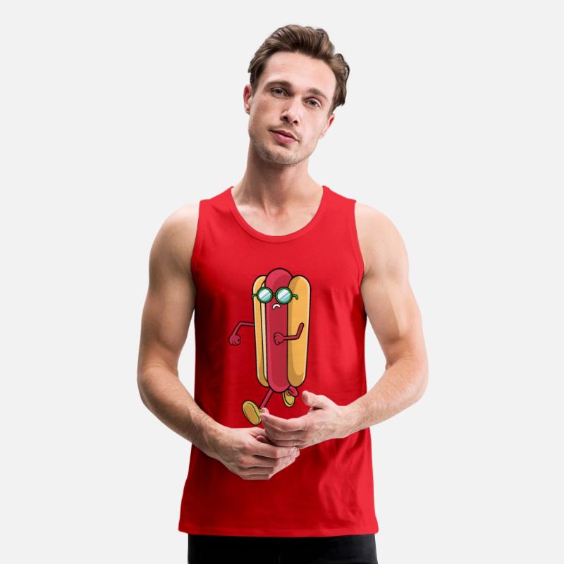 Hot Dog Sausage Sausage Race Running Glasses