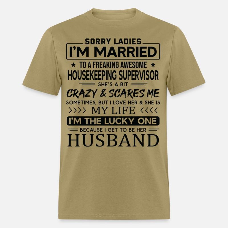 Housekeeping Supervisor Funny Saying For Husband