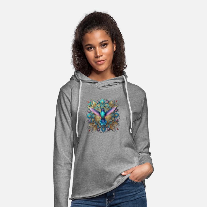 Hummingbird open wings