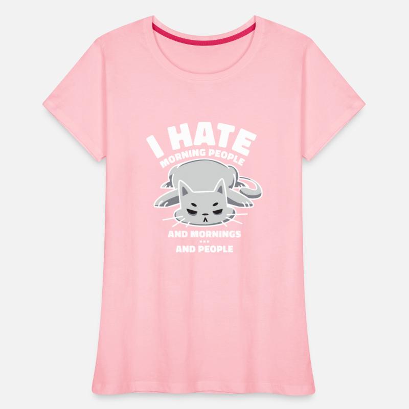 I hate morning people, and mornings, and people