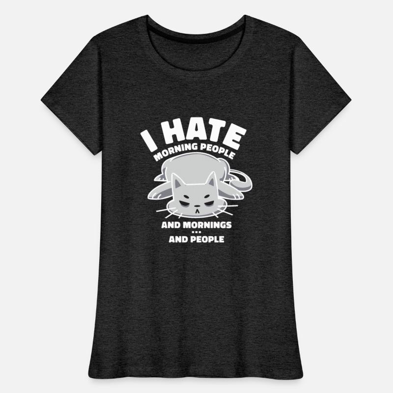 I hate morning people, and mornings, and people