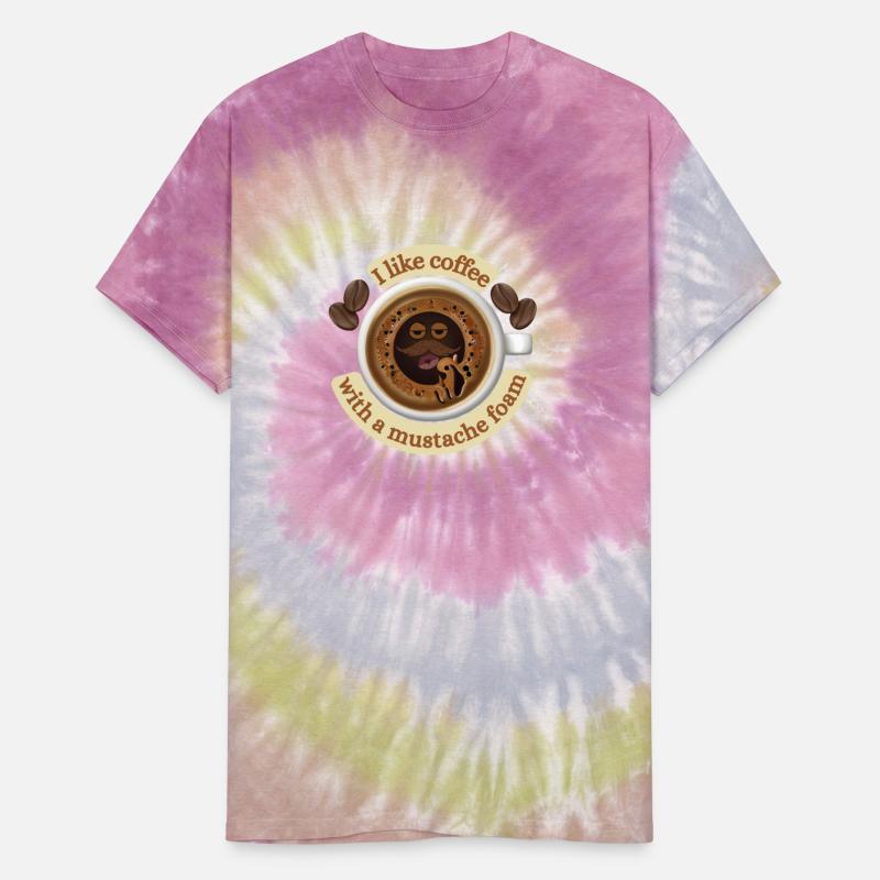 « I like coffee with mustache foam »