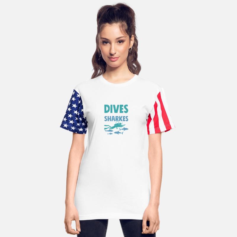 I Like Long Dives And Sharkes Diver Scuba Diving