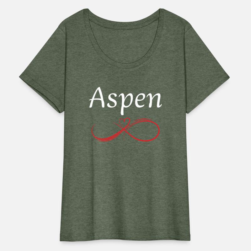 I Love Aspen. I Heart Aspen. Red Heart Valentine's