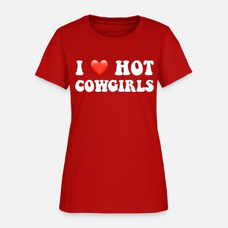 I Love Hot Cowgirls, Rodeo Country Music Design