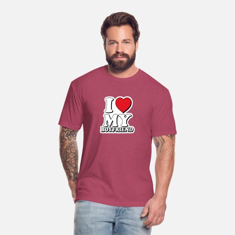 "I Love My Boyfriend" graphic design