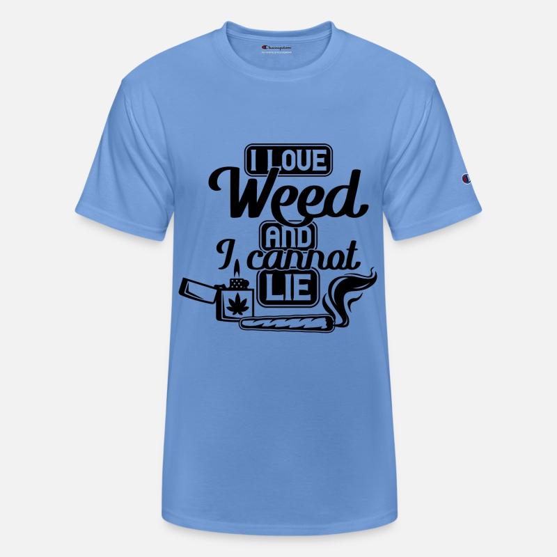 I Love Weed And I Cannot Lie funny weed t-shirt