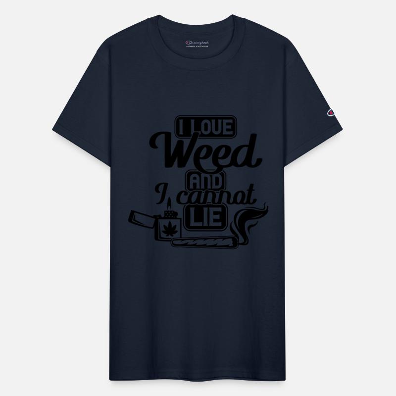 I Love Weed And I Cannot Lie funny weed t-shirt