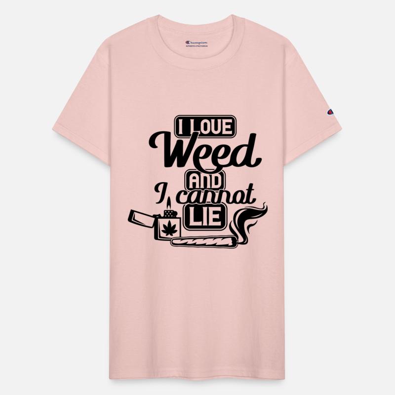 I Love Weed And I Cannot Lie funny weed t-shirt