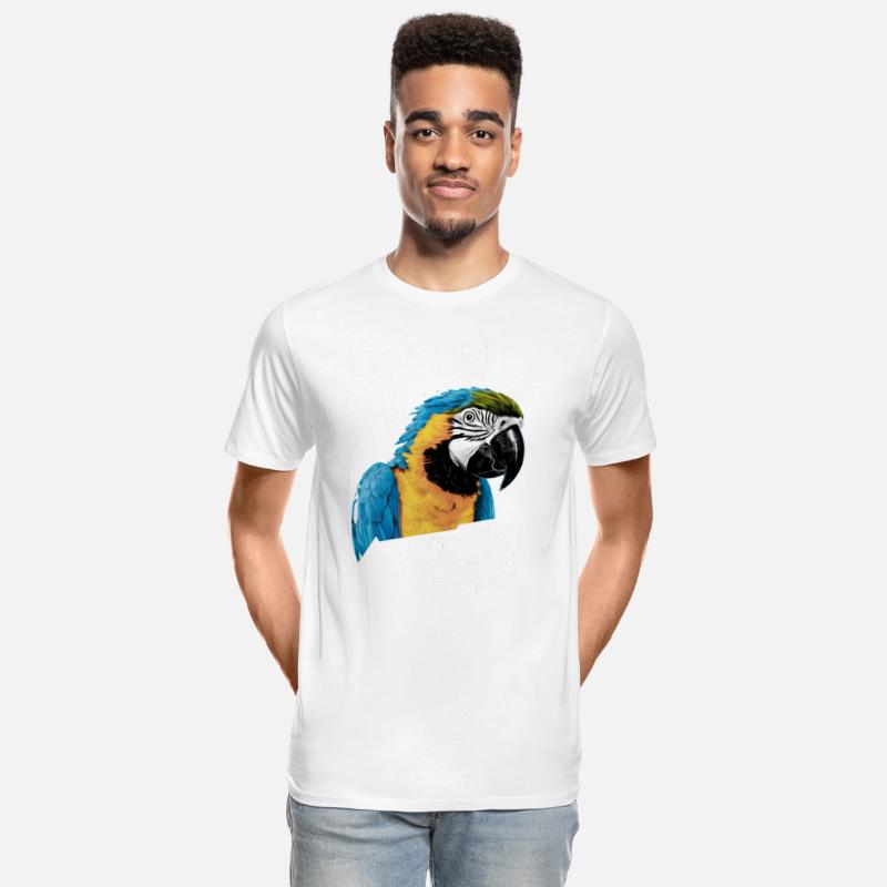 I May Look Calm Blue Yellow Macaw Parrot Funny